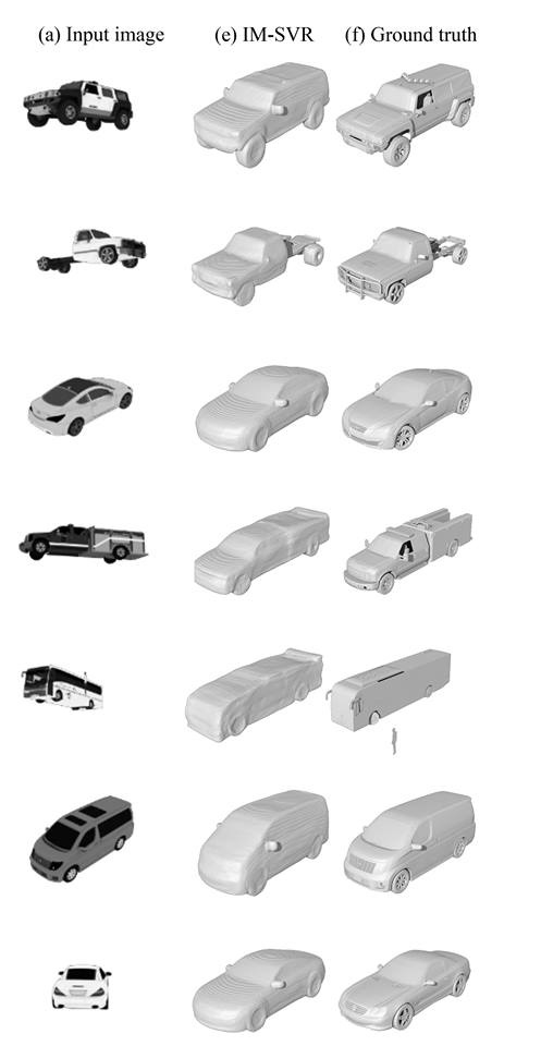 Implicit decoder 3D reconstruction example